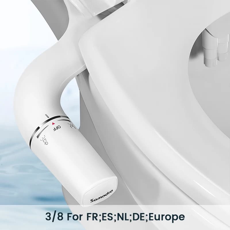 Ultra-Slim Bidet Attachment for Airbnb Bathroom Upgrades view 7