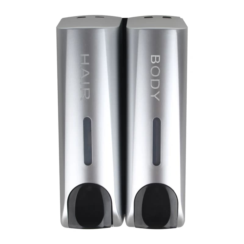 Wall-Mount Soap Dispenser for Airbnb Bathroom | 350ml, 1-3 Chambers view 8