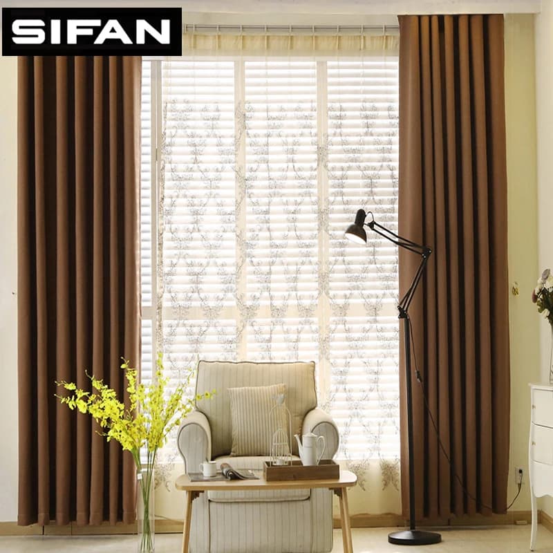 Linen Look Blackout Curtains for Airbnb Bedroom Comfort view 2