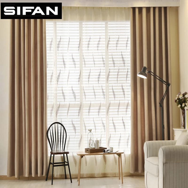 Linen Look Blackout Curtains for Airbnb Bedroom Comfort view 3