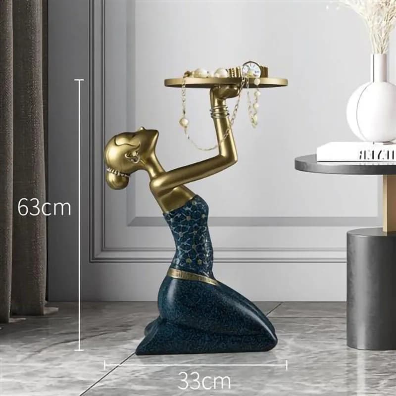 Sculptural Entryway Landing Station for Airbnb Storage Needs view 2