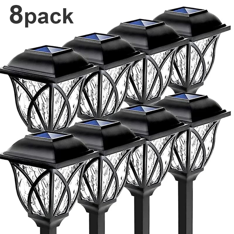 Solar Yard Lights for Airbnb Outdoor Spaces | Waterproof LED Pathway view 7