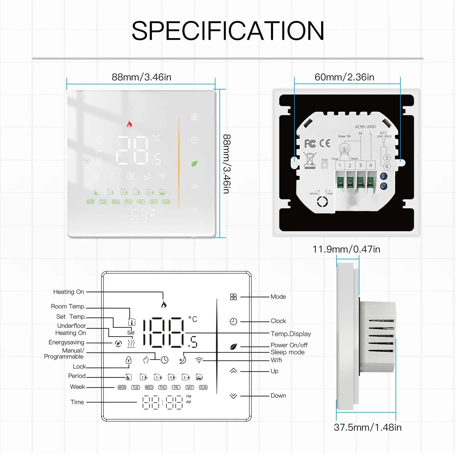 Smart Thermostat Controller for Airbnb & STR Tech Upgrades view 6