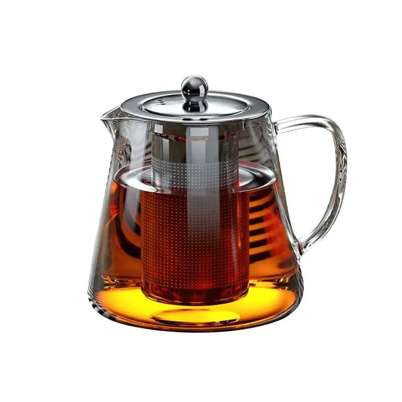 Heat Resistant Glass Teapot Set for Airbnb Kitchen Essentials view 6