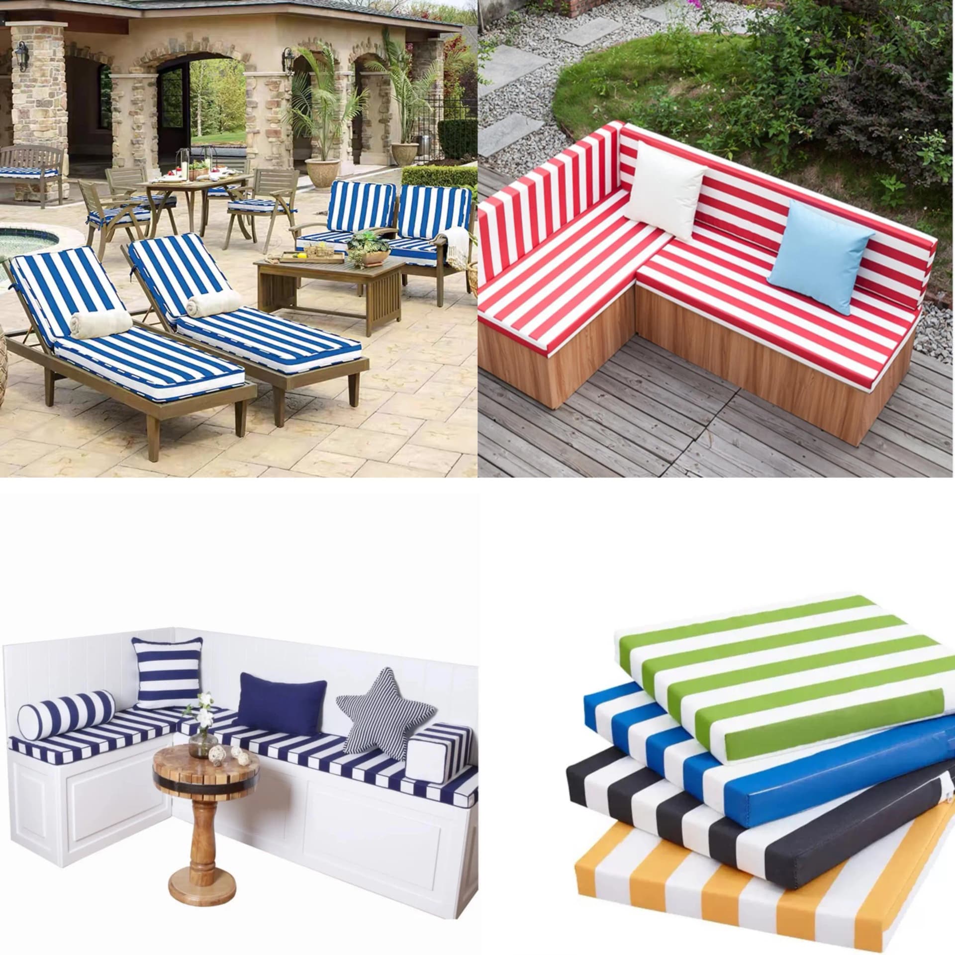 Weather-Resistant Outdoor Patio Cushion Set for Airbnb Hosts view 6