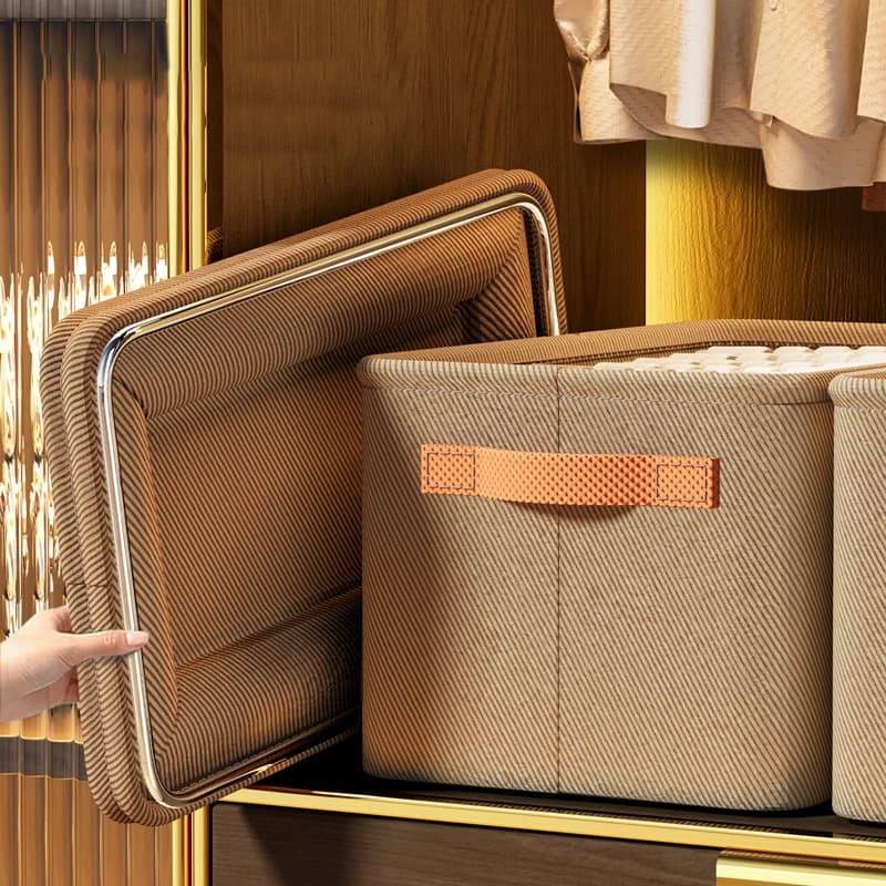 Slim Modular Wardrobe Organizer Set for Airbnb Storage view 5
