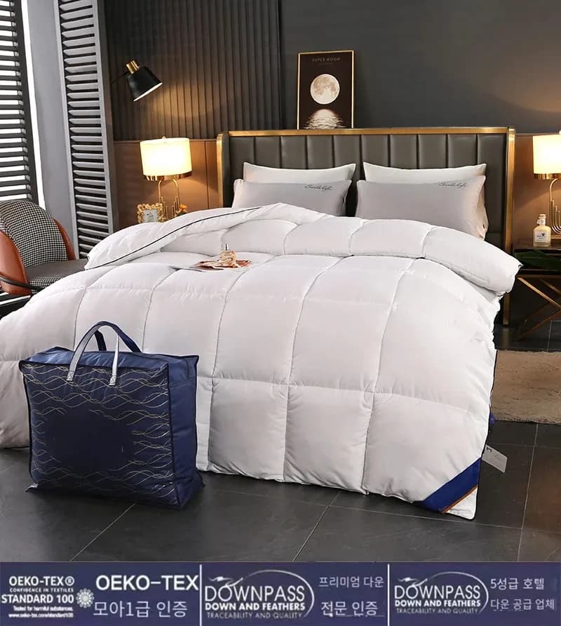 Lightweight Hotel Comforter for Airbnb Bedroom | Queen King Sizes view 7