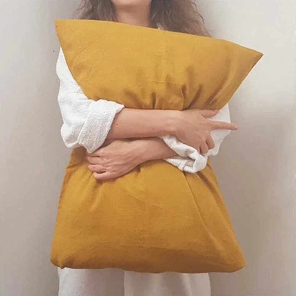 Neutral Linen Cushion Covers for Airbnb Decor, Set of 2 view 4