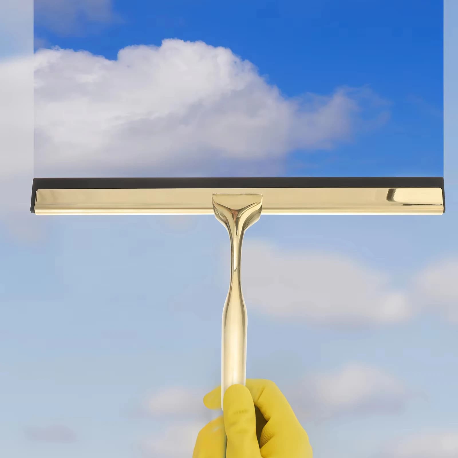 Wall-Mounted Bathroom Squeegee for Airbnb Cleaning view 4