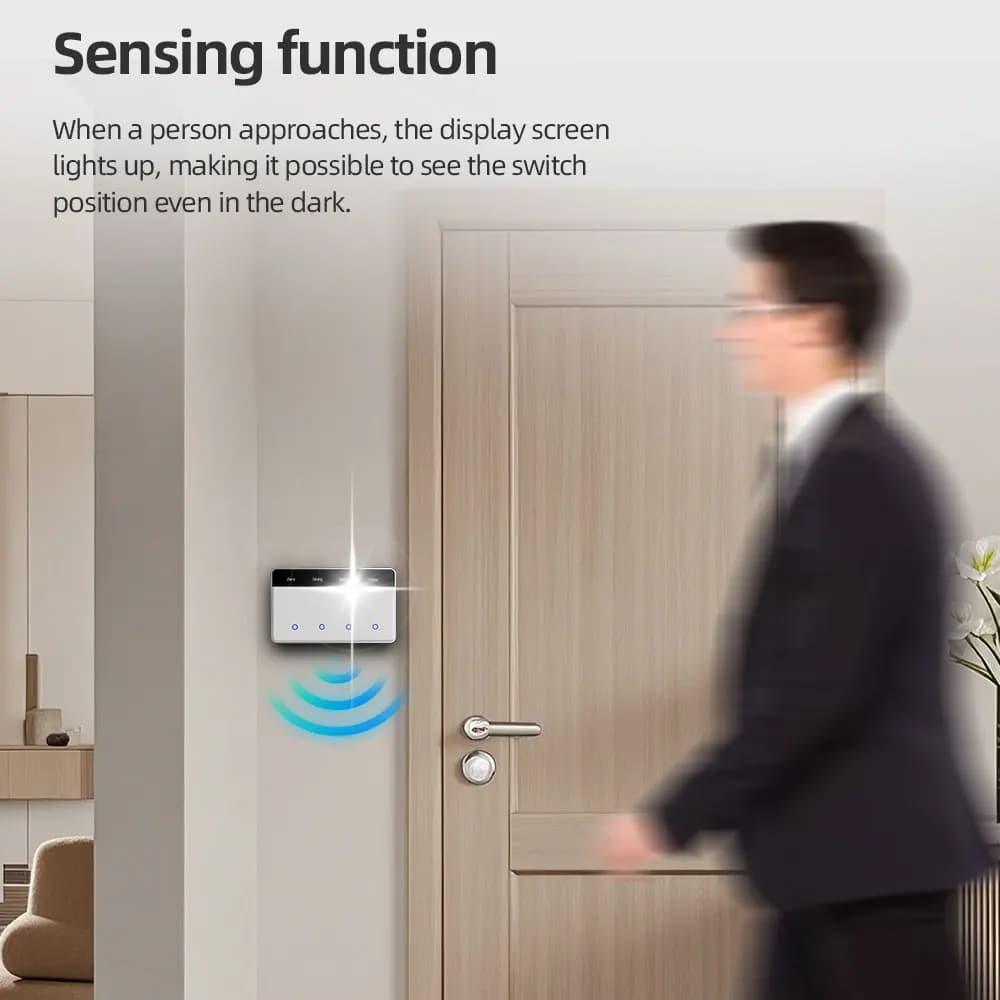 Touch Digital Keypad Door Panel for Airbnb Self Check-In view 6