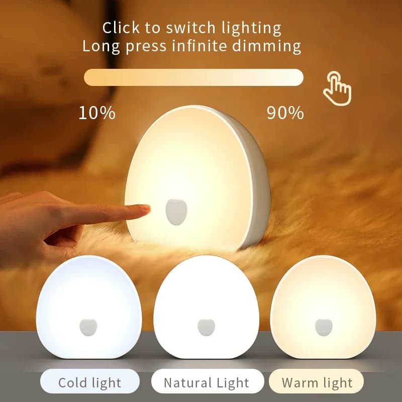 RGB White Noise Machine & LED Lamp for Airbnb Bedroom Comfort view 3