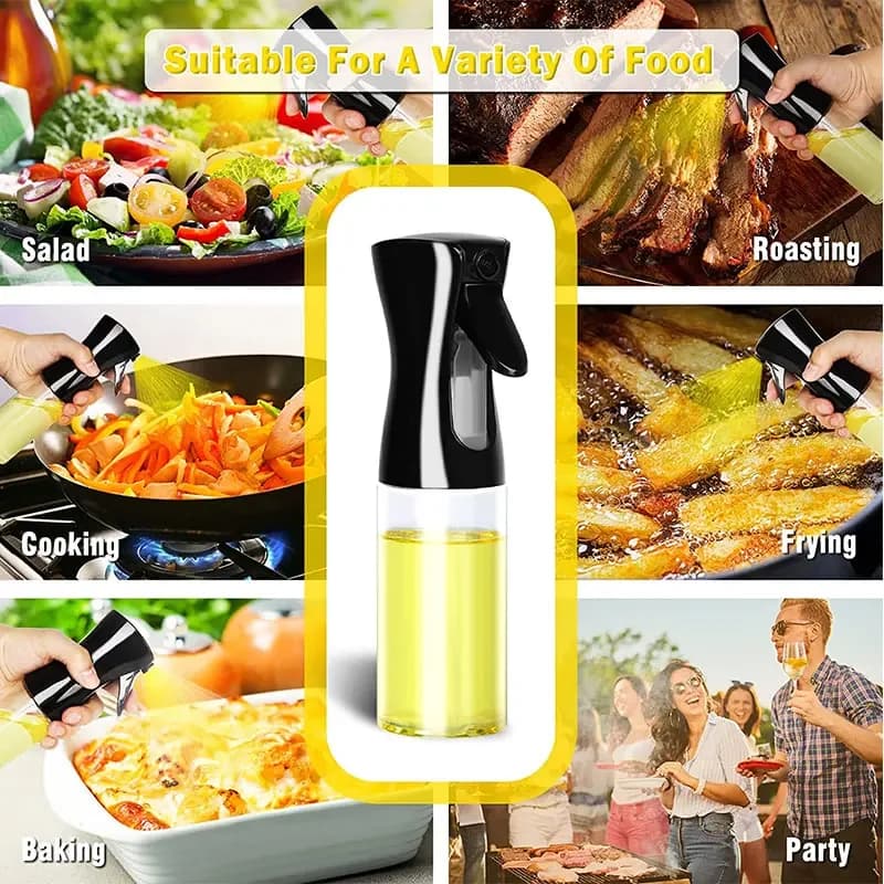 Oil Spray Bottle Set for Airbnb Kitchen | STR Cooking Essentials view 5