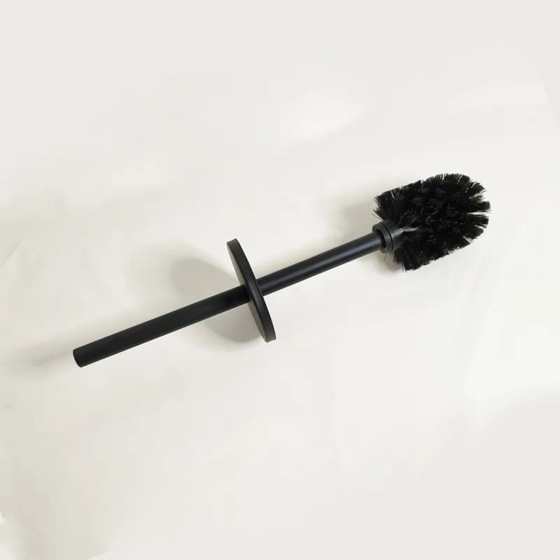 Modern Minimalist Toilet Brush Holder for Airbnb Bathrooms view 2