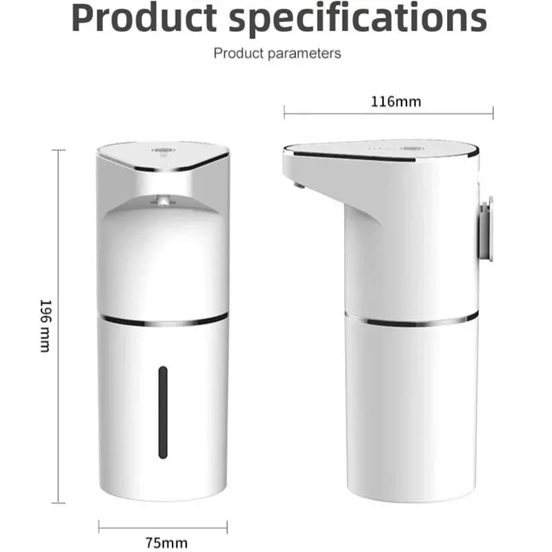 Automatic Soap Dispenser for Airbnb Bathroom | Wall Mounted STR Supply view 4
