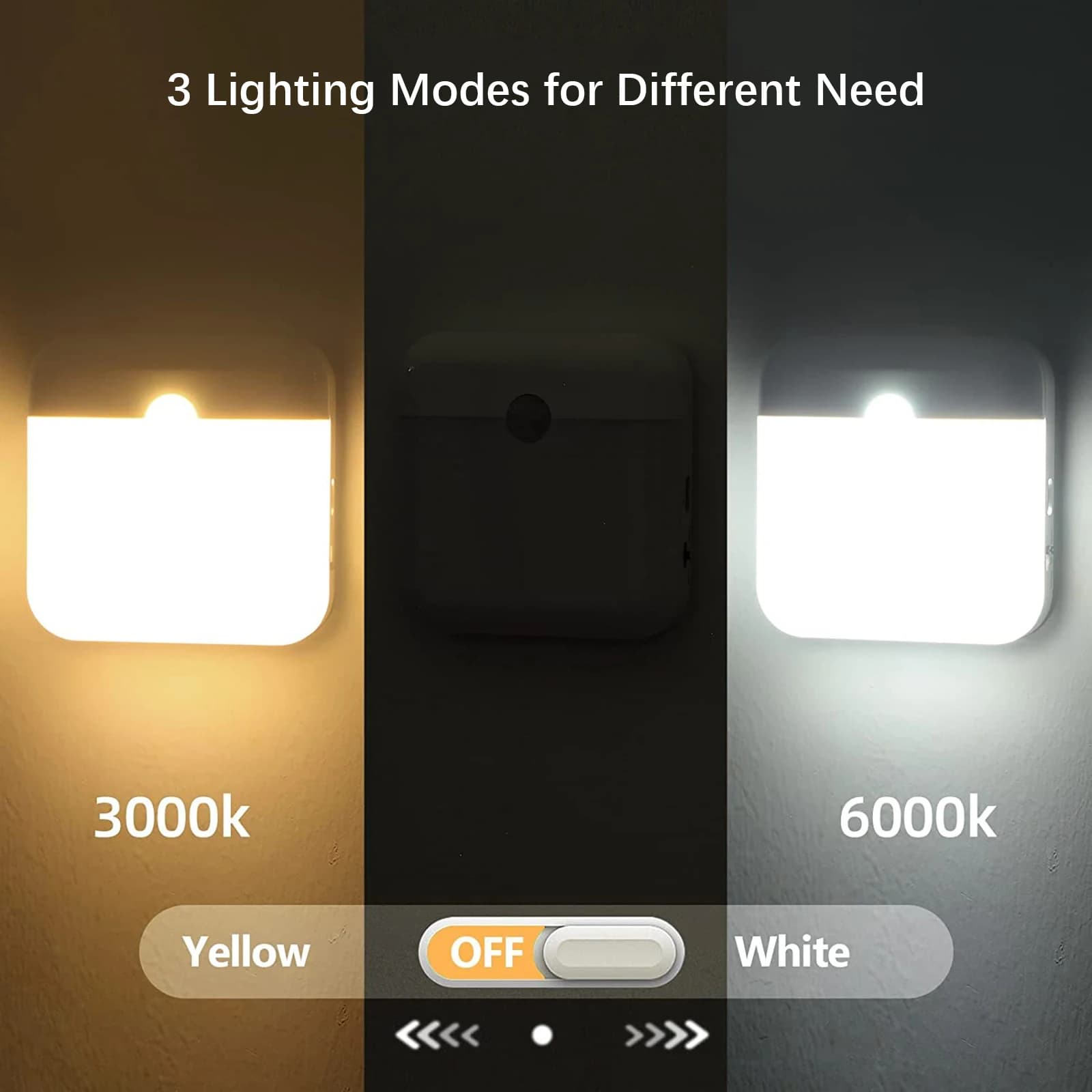 LED Motion Sensor Night Light for Airbnb Bathroom Ambiance view 4