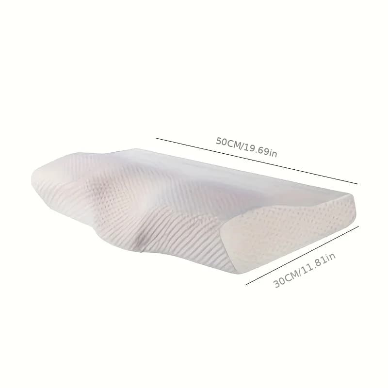 Orthopedic Memory Foam Pillow for Airbnb Bedroom Comfort view 3