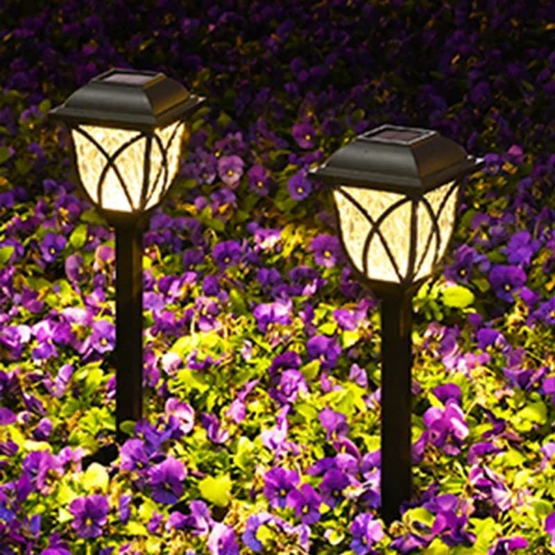 Solar Yard Lights for Airbnb Outdoor Spaces | Waterproof LED Pathway view 2