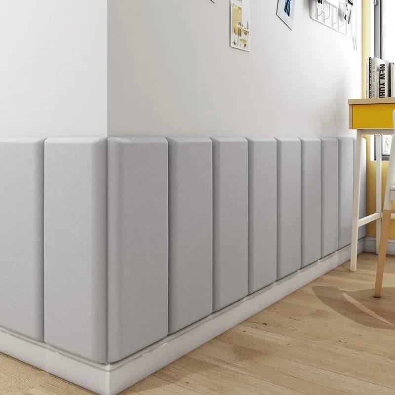 Minimalist Upholstered Wall-Mount Headboard Panel for Airbnb Bedrooms view 2