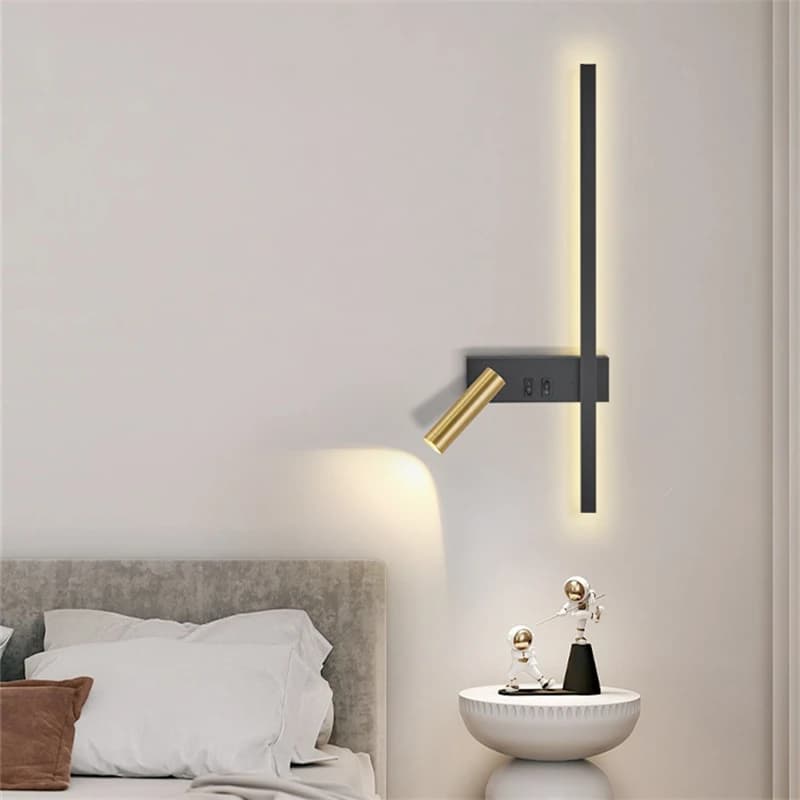 Nordic Wall Lamp for Airbnb Bedroom Ambiance | Modern LED Lighting view 5