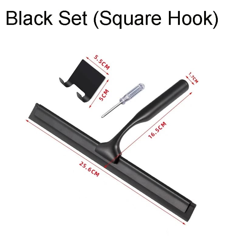 Wall-Mounted Bathroom Squeegee for Airbnb Cleaning view 8