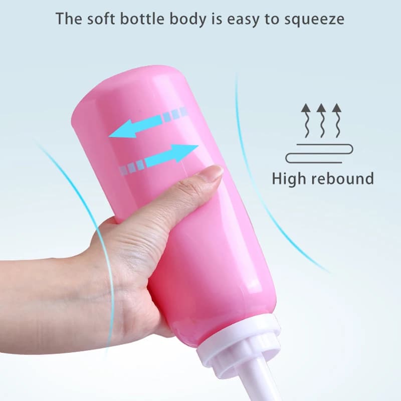 Portable Bidet Spray Bottle for Airbnb Bathroom | 500ml Travel Washer view 4