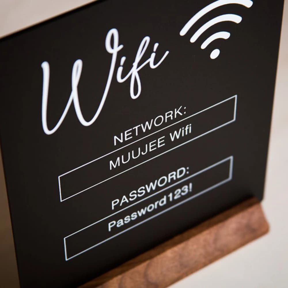 Welcome Guestbook Sign for Vacation Rental Guest Arrival view 6