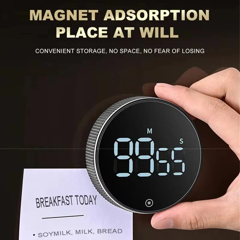 Magnetic Digital Kitchen Timer for Airbnb & STR Kitchen Essentials view 5