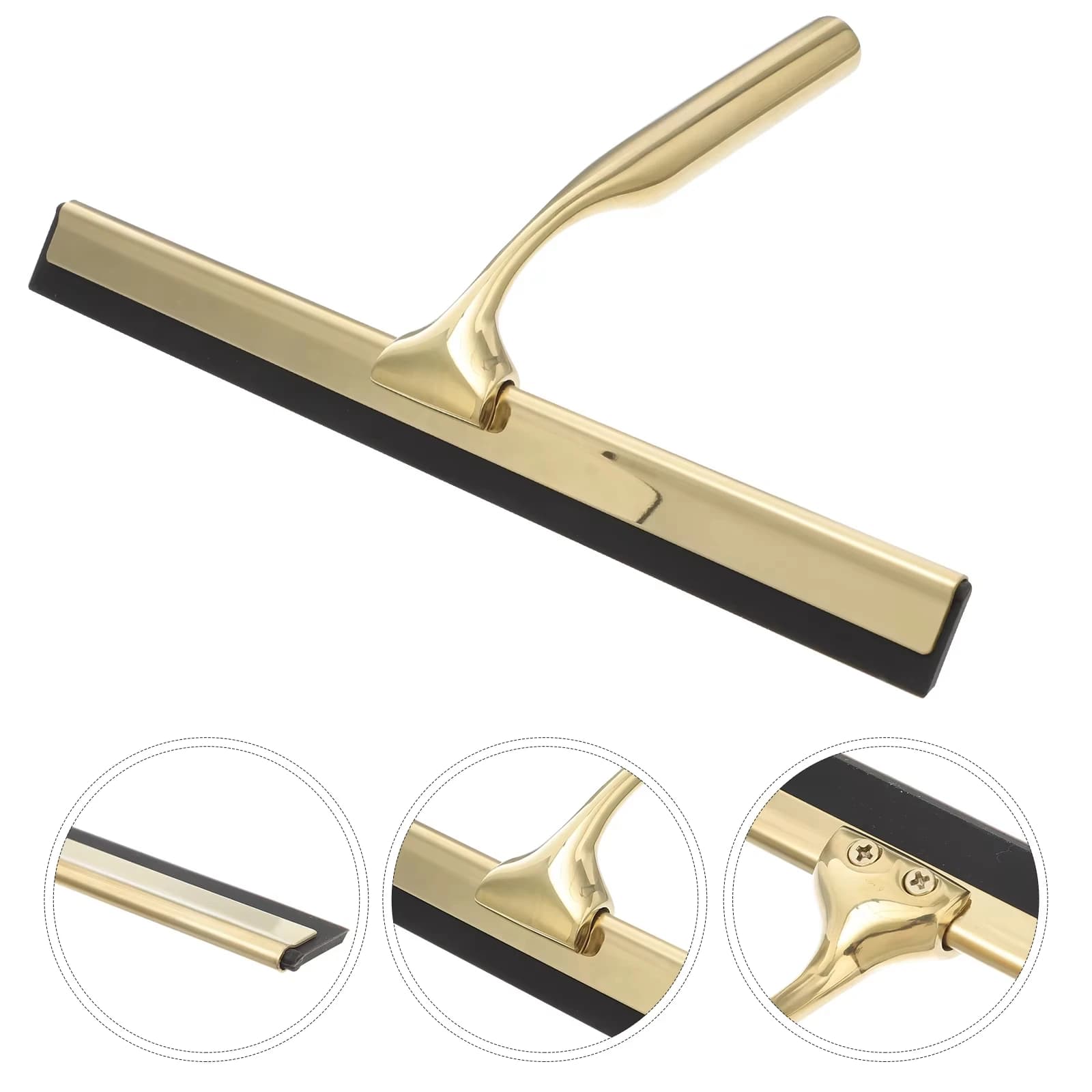 Wall-Mounted Bathroom Squeegee for Airbnb Cleaning view 3