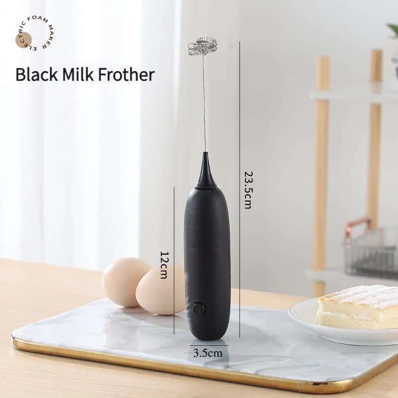 Handheld Egg Beater Froth Mixer for Airbnb Kitchen Essentials view 7
