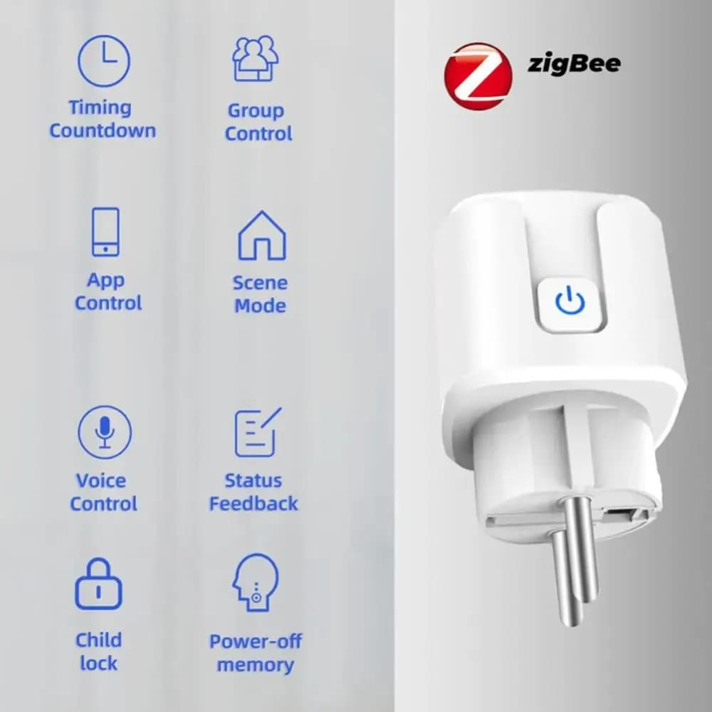 Zigbee Smart Plug With Power Monitoring for Airbnb Hosts view 3