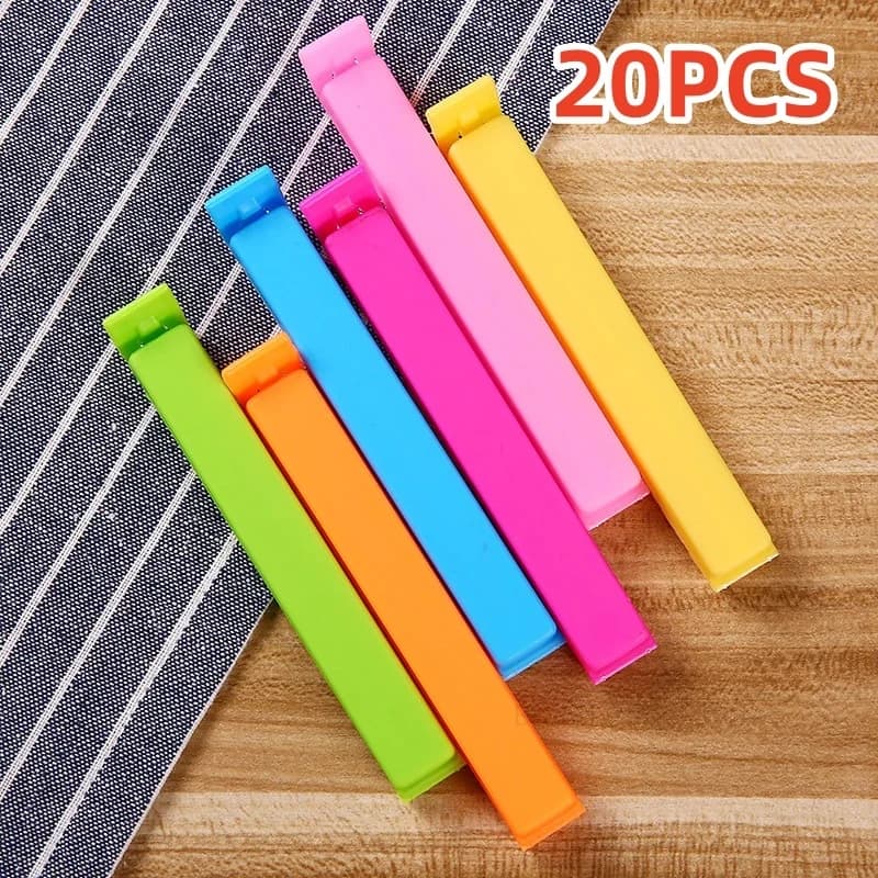 Food Bag Clips Set for Airbnb Kitchen | STR Kitchen Essentials view 2