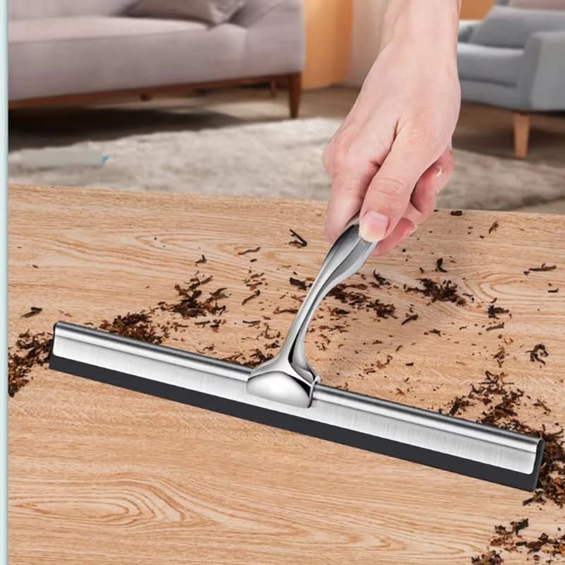 Wall-Mounted Bathroom Squeegee for Airbnb Cleaning view 5