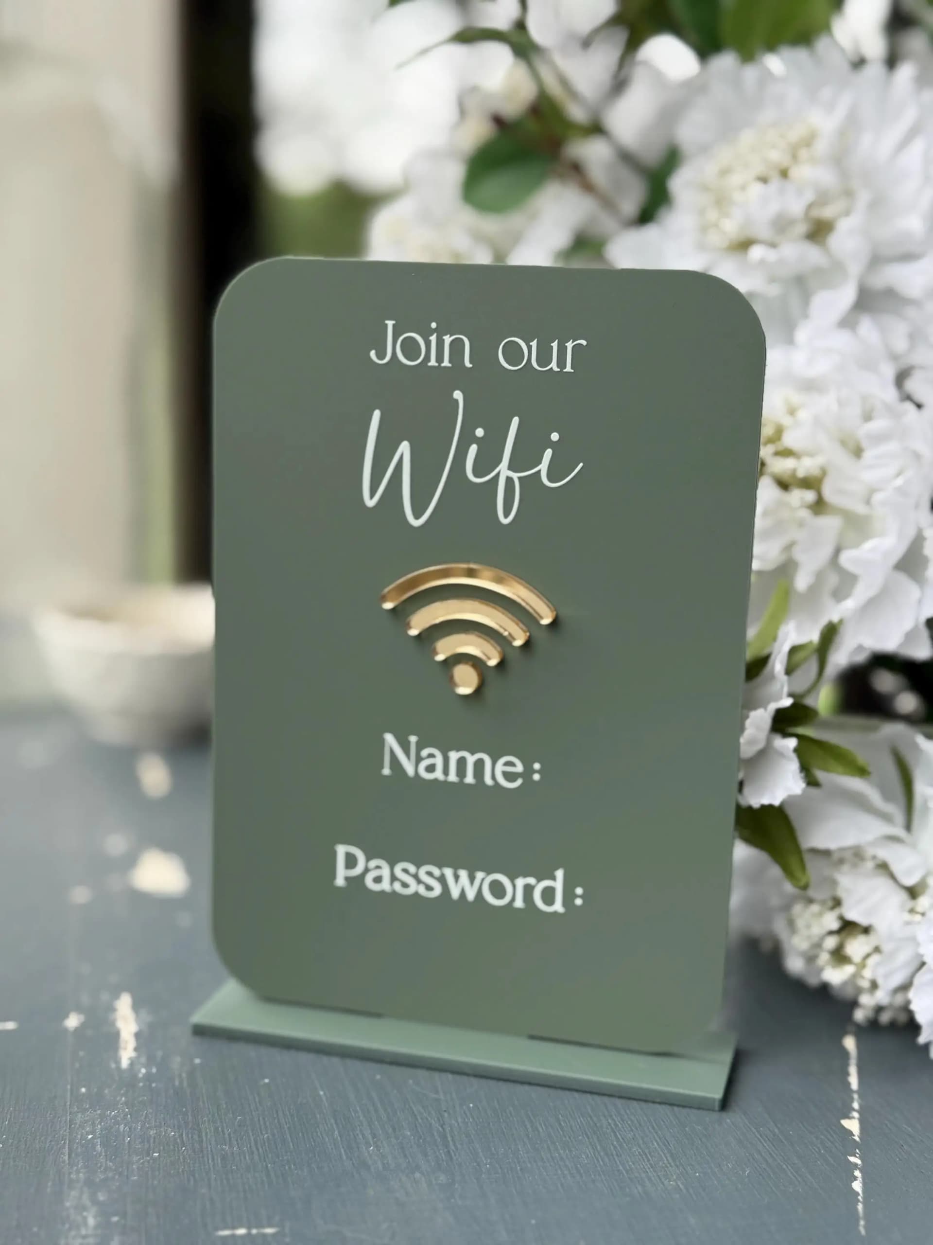 Welcome House Rules & Check-Out Plaque for Airbnb Hosts view 3