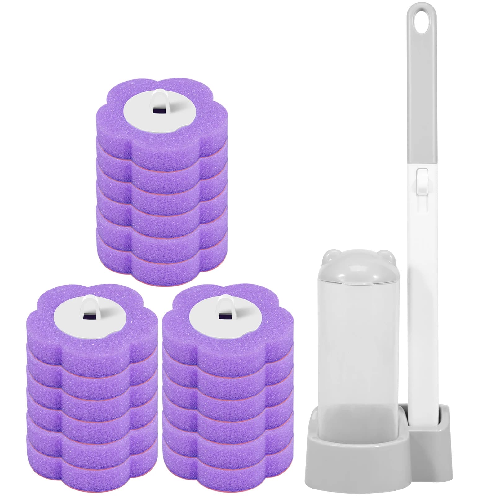 Disposable Toilet Brush Kit for Airbnb Bathroom Cleaning Needs view 8