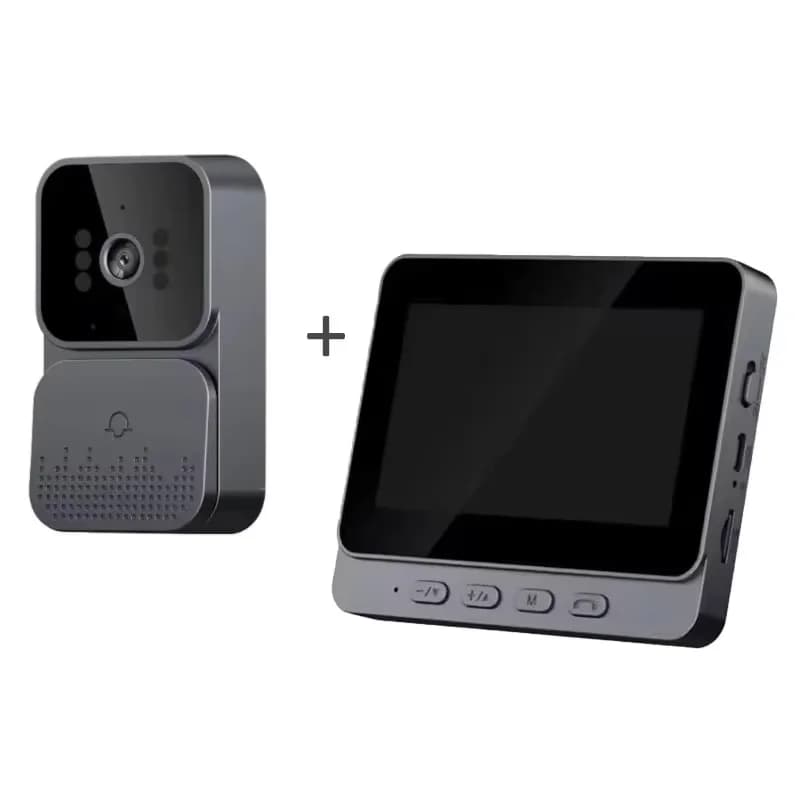 Wireless Video Doorbell for Airbnb Self Check-In | HD Night Vision view 8