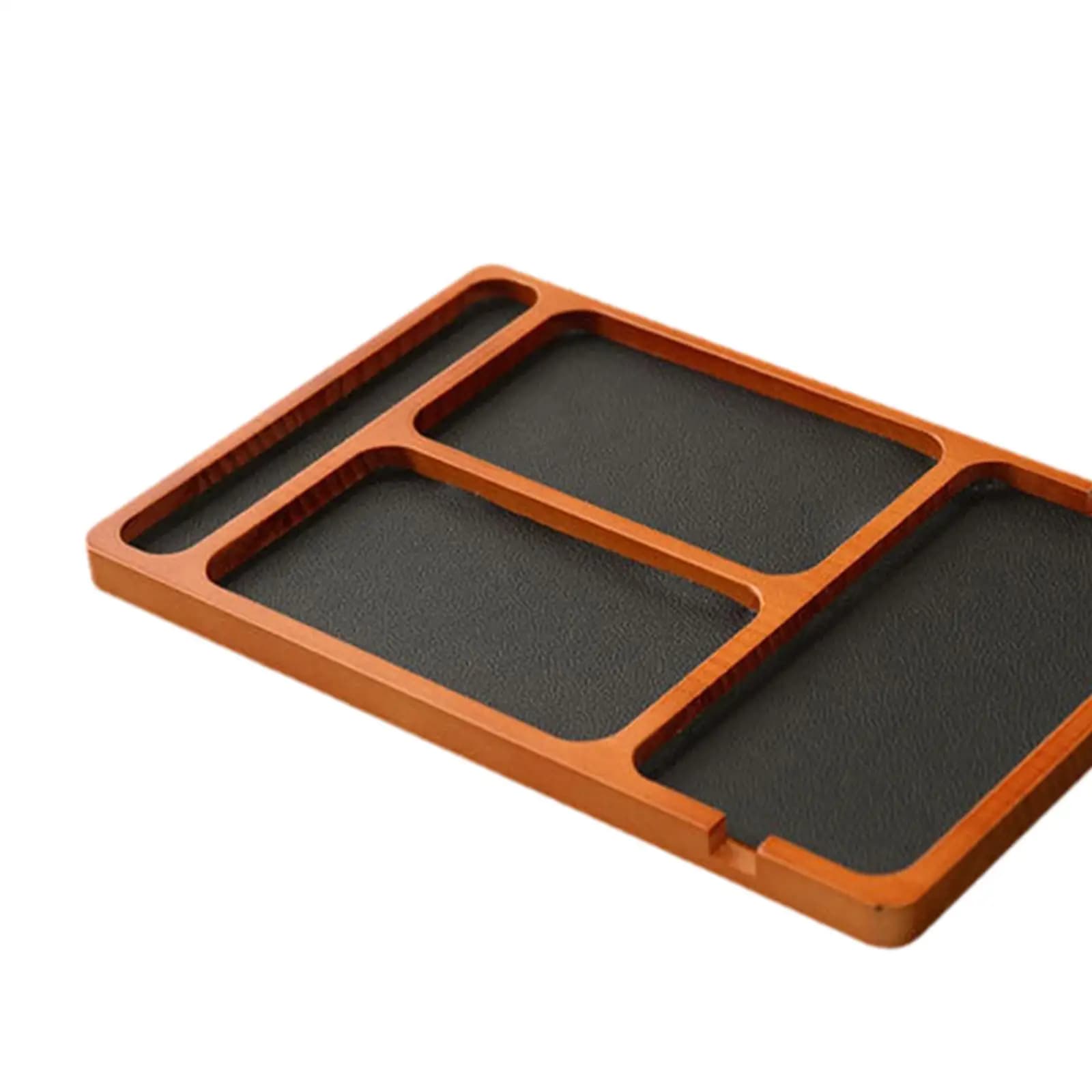 Minimalist Wooden Valet Tray for Airbnb Welcome Areas view 5