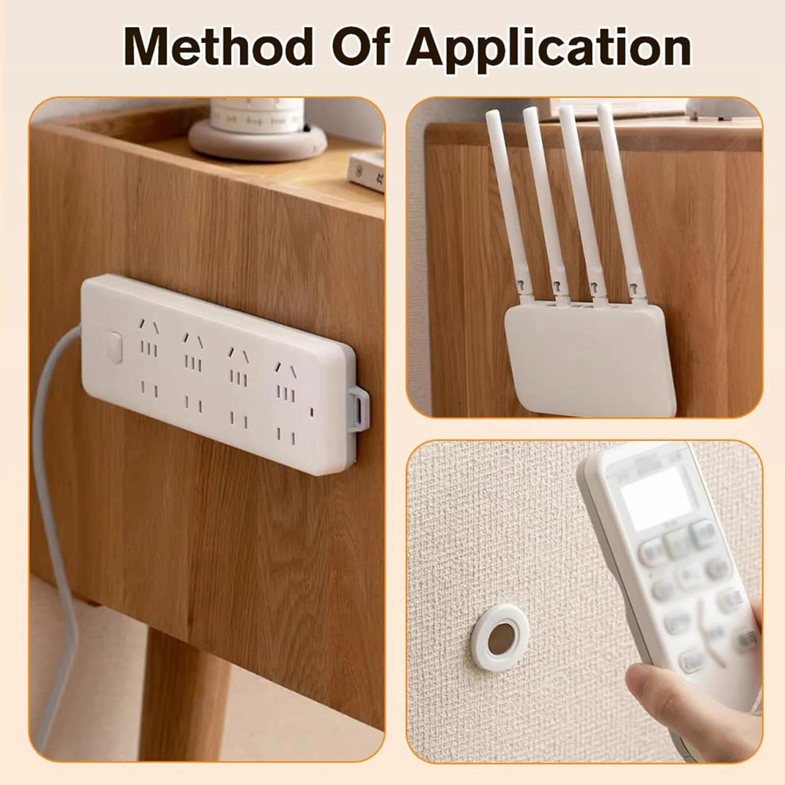 Magnetic Remote Holder for Airbnb & Vacation Rental Storage view 2