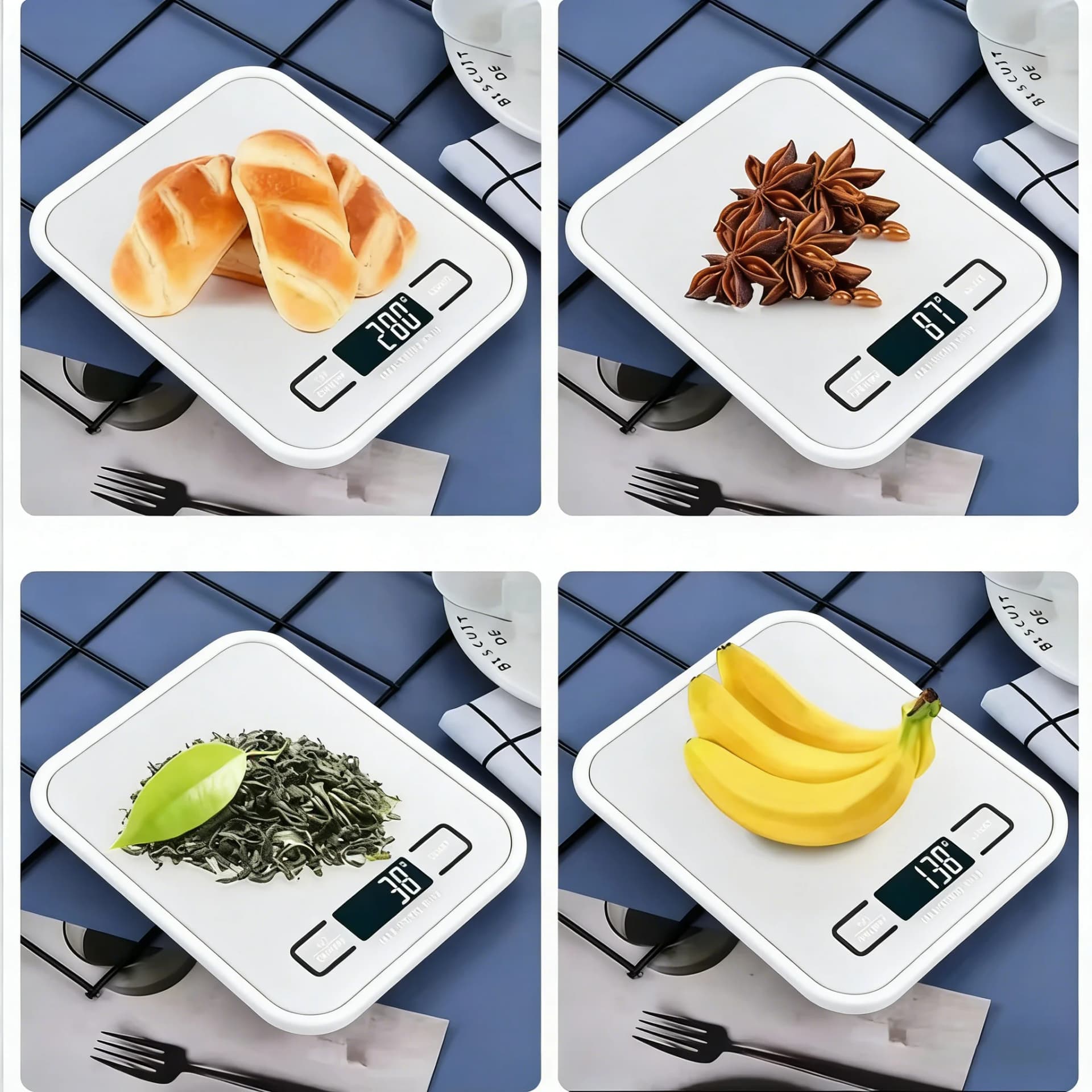 Digital Kitchen Scale with LED for Airbnb Kitchen Essentials view 4