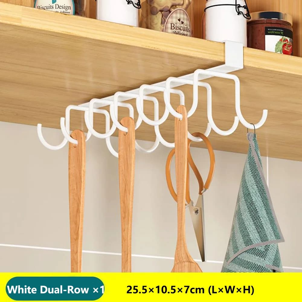 Kitchen Hanging Organizer Rack for Airbnb Storage Needs view 8