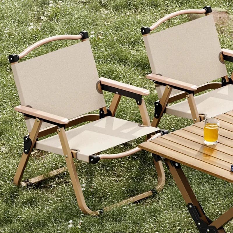 Outdoor Folding Chair for Airbnb Patio & Vacation Rental Spaces view 2