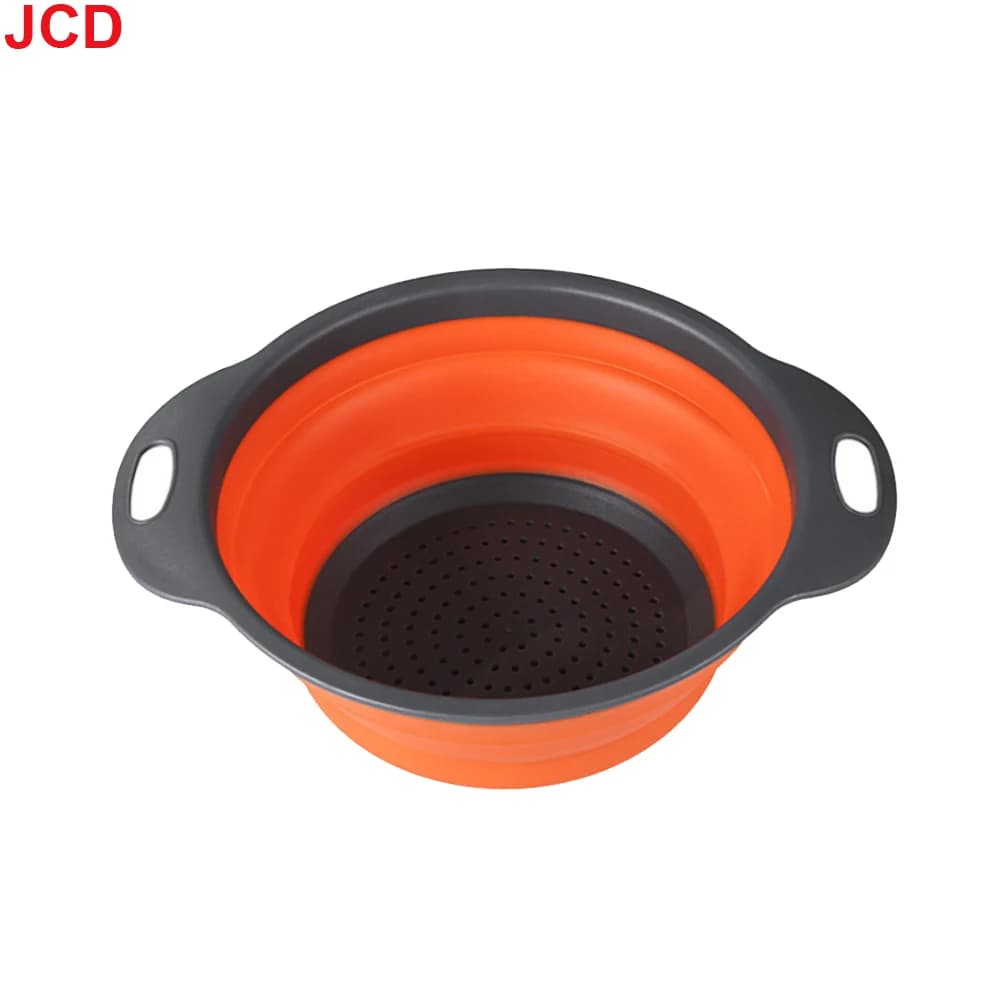 Foldable Silicone Colander for Airbnb Kitchen | Space-Saving Strainer view 7