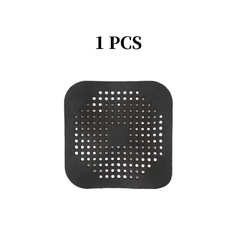 Square Silicone Drain Cover for Airbnb Bathroom | Prevent Clogs view 8