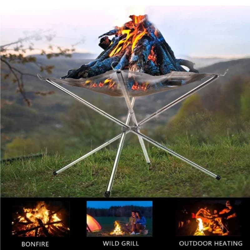 Portable Outdoor Fire Pit for Airbnb Patio & STR Backyard Spaces view 4