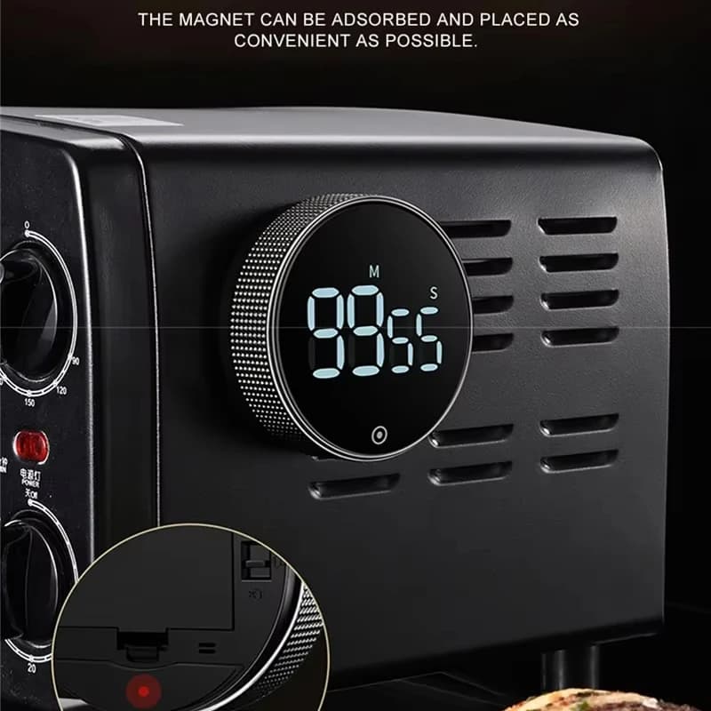 Magnetic Digital Kitchen Timer for Airbnb & STR Kitchen Essentials view 4