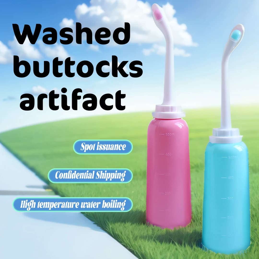 Portable Bidet Spray Bottle for Airbnb Bathroom | 500ml Travel Washer