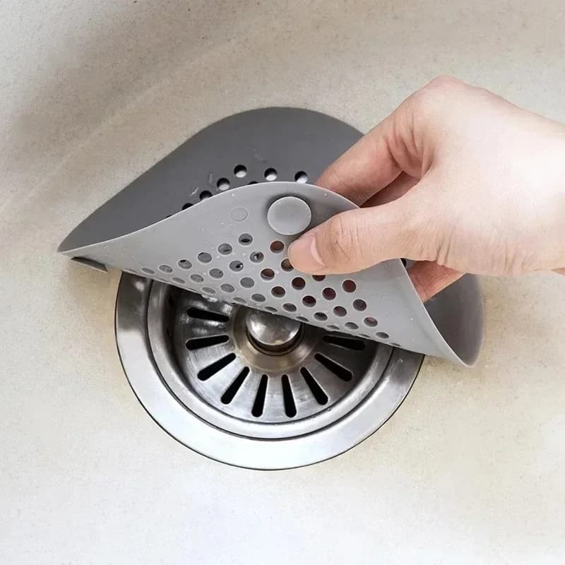Square Silicone Drain Cover for Airbnb Bathroom | Prevent Clogs view 2