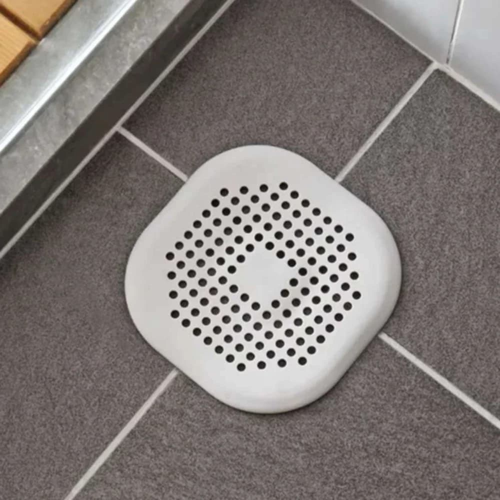Square Silicone Drain Cover for Airbnb Bathroom | Prevent Clogs view 3