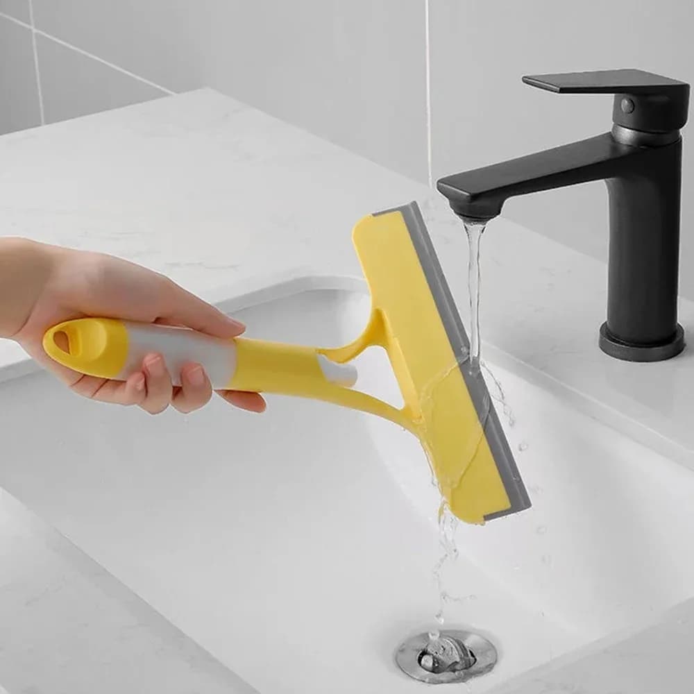 3 in 1 Window Cleaning Squeegee for Airbnb Bathroom Supplies view 6
