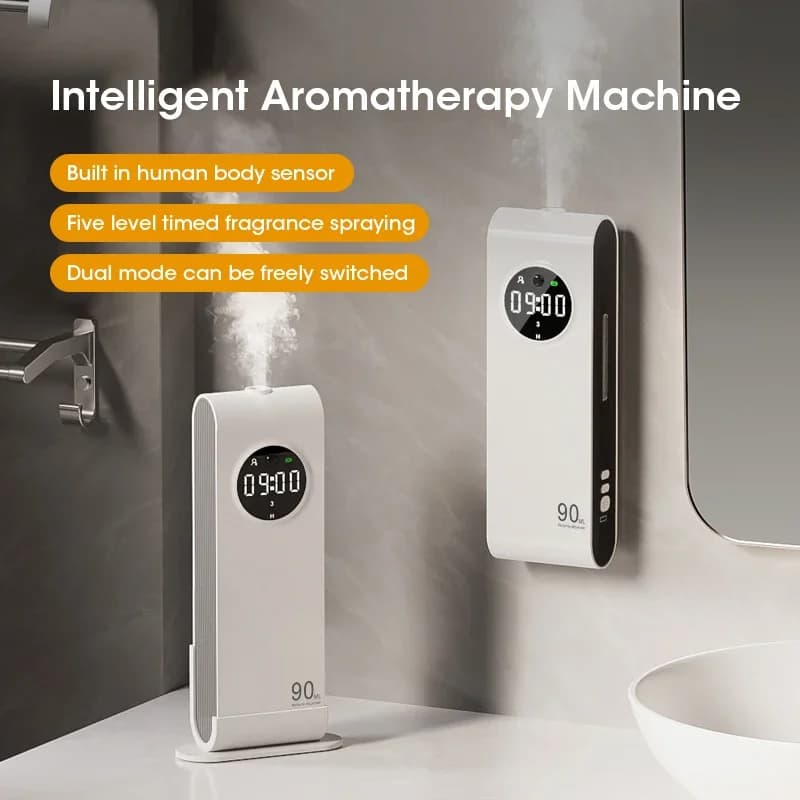 Automatic Sensor Aromatherapy Machine for Airbnb Bathroom Hosts