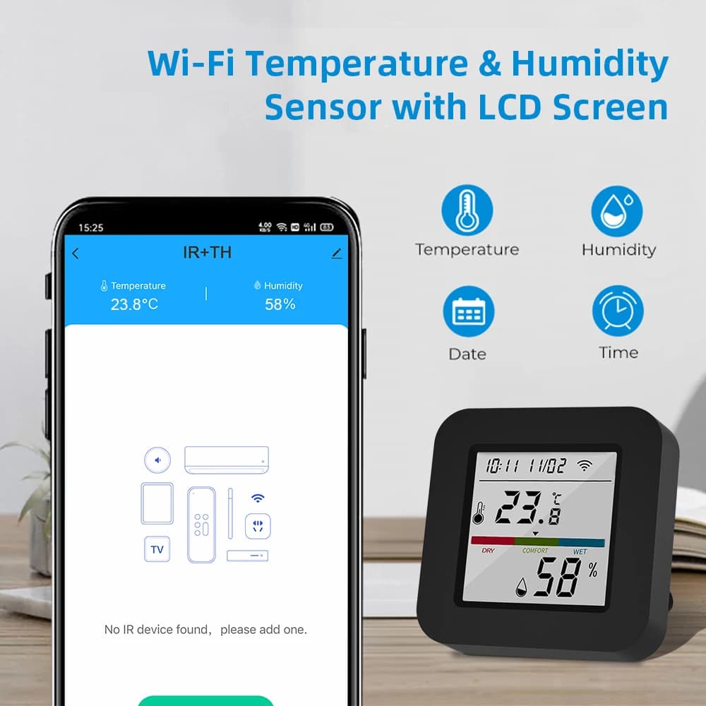 Smart IR Remote with Sensor for Airbnb & Vacation Rental Hosts view 3
